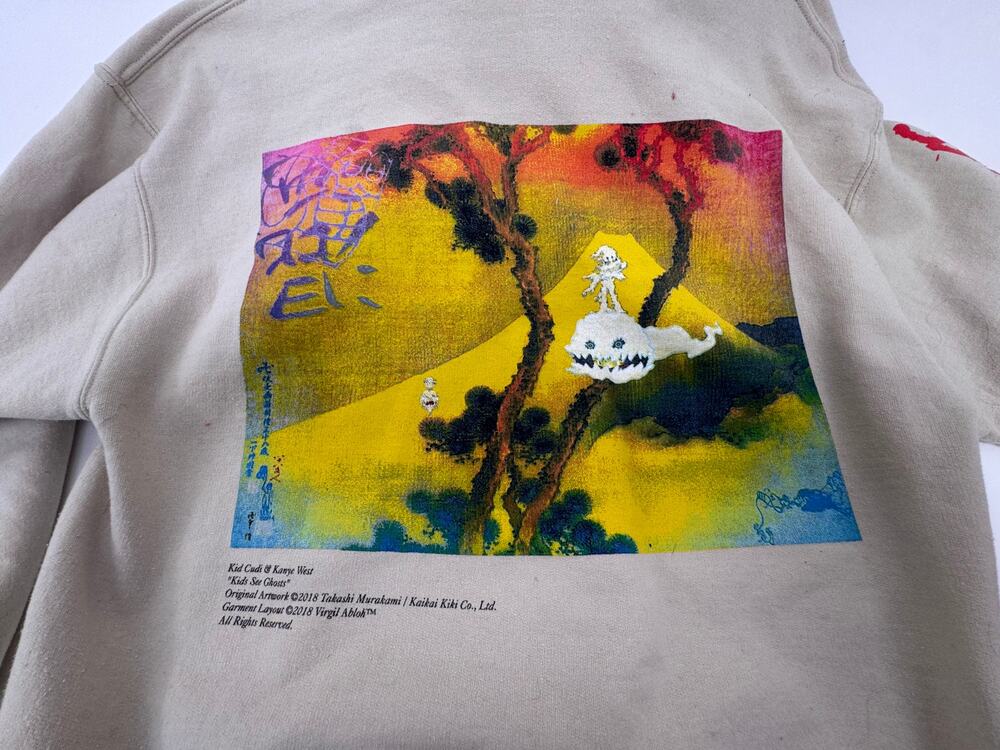 Kids See Ghosts Album Kanye West Special Limited Edition Hoodie Sweatshirt - L
